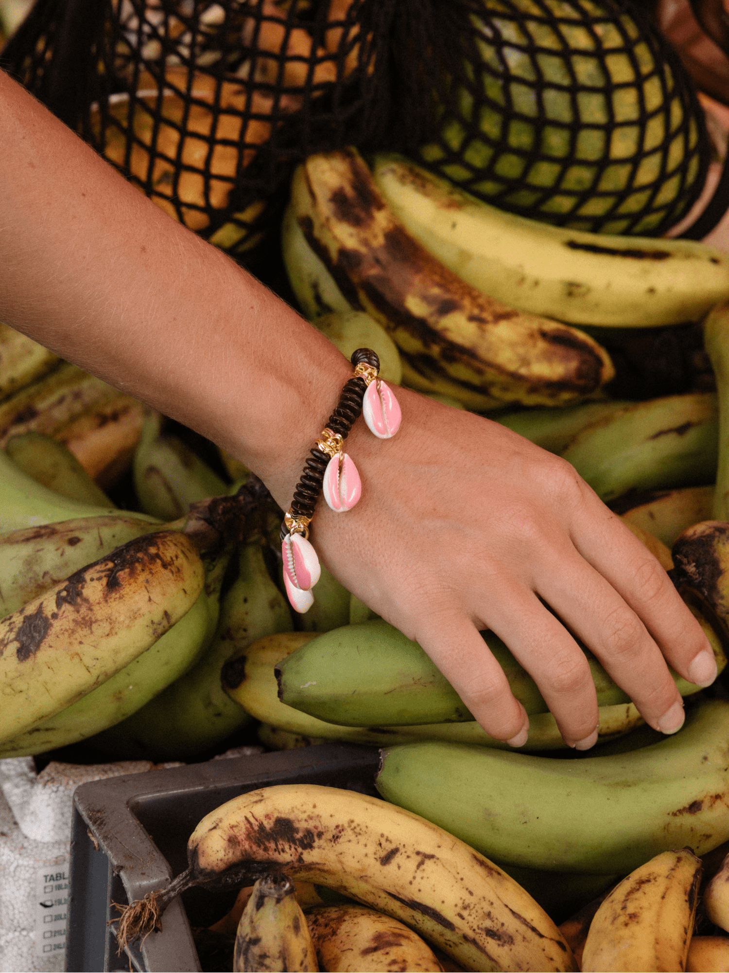 THE CAURI SWING BRACELET - COCONUT MOOD - ANUANUA Tahiti