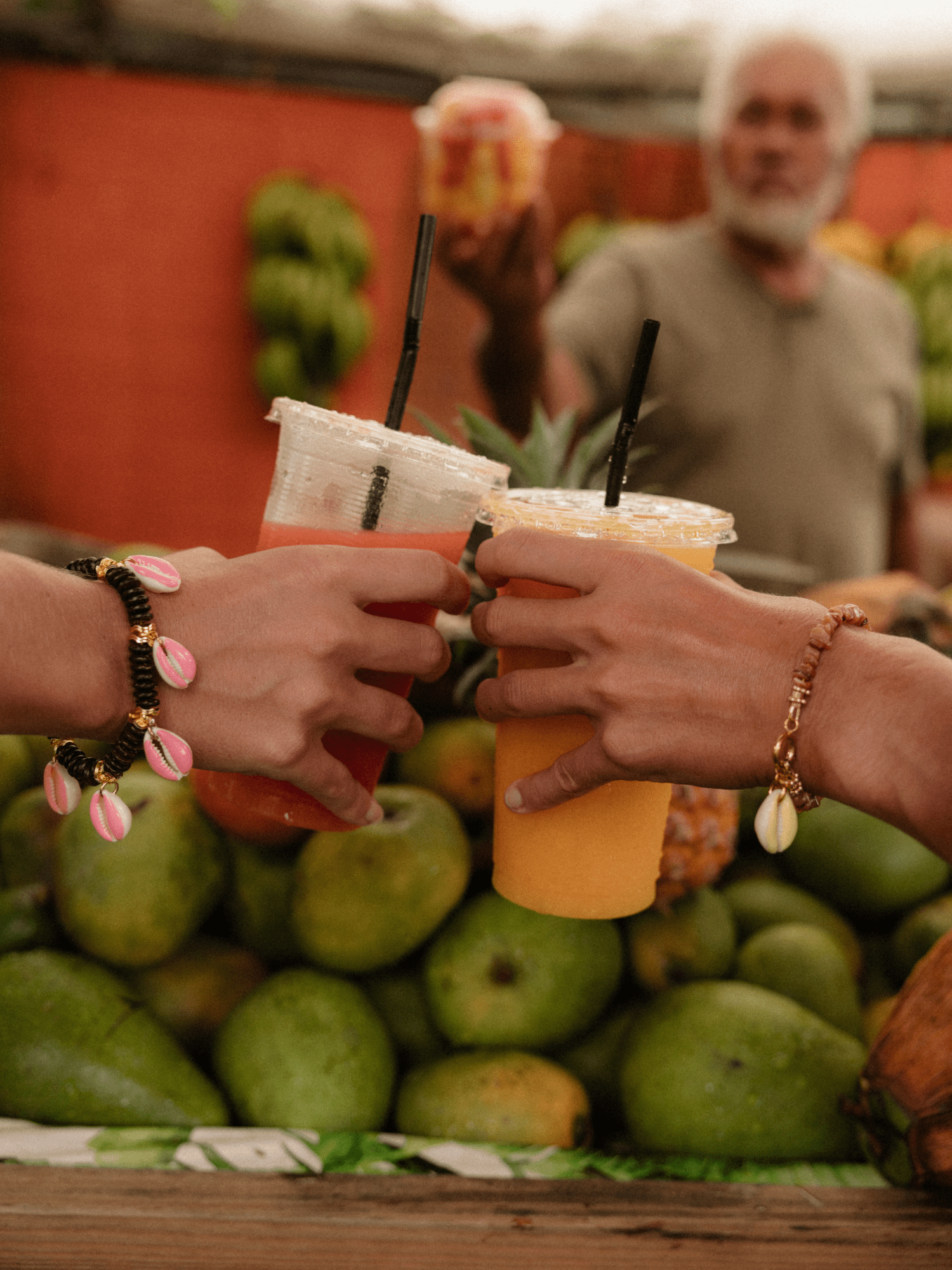THE CAURI SWING BRACELET - COCONUT MOOD - ANUANUA Tahiti