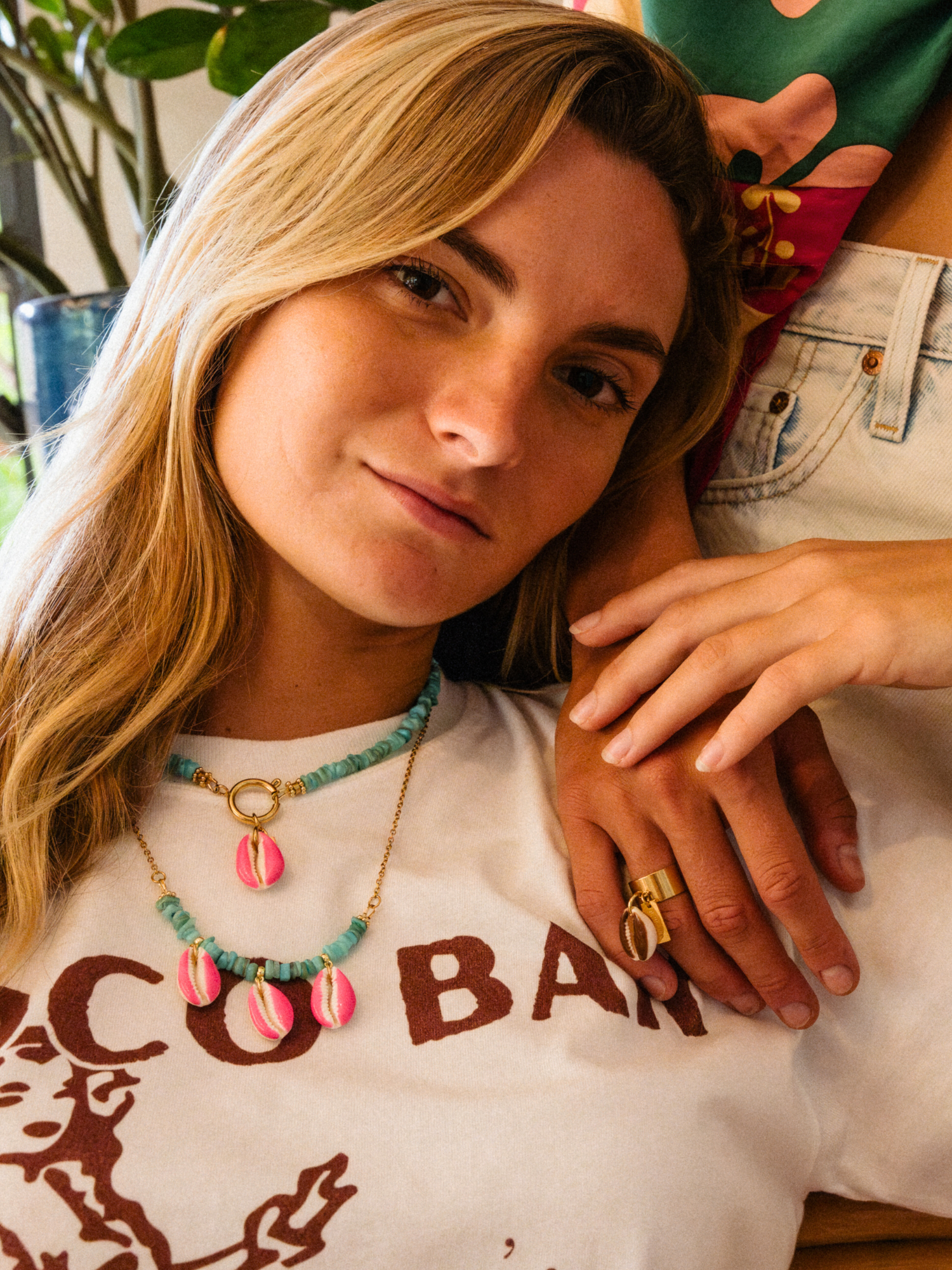 THE SINGLE CAURI CHOKER - ANUANUA Tahiti