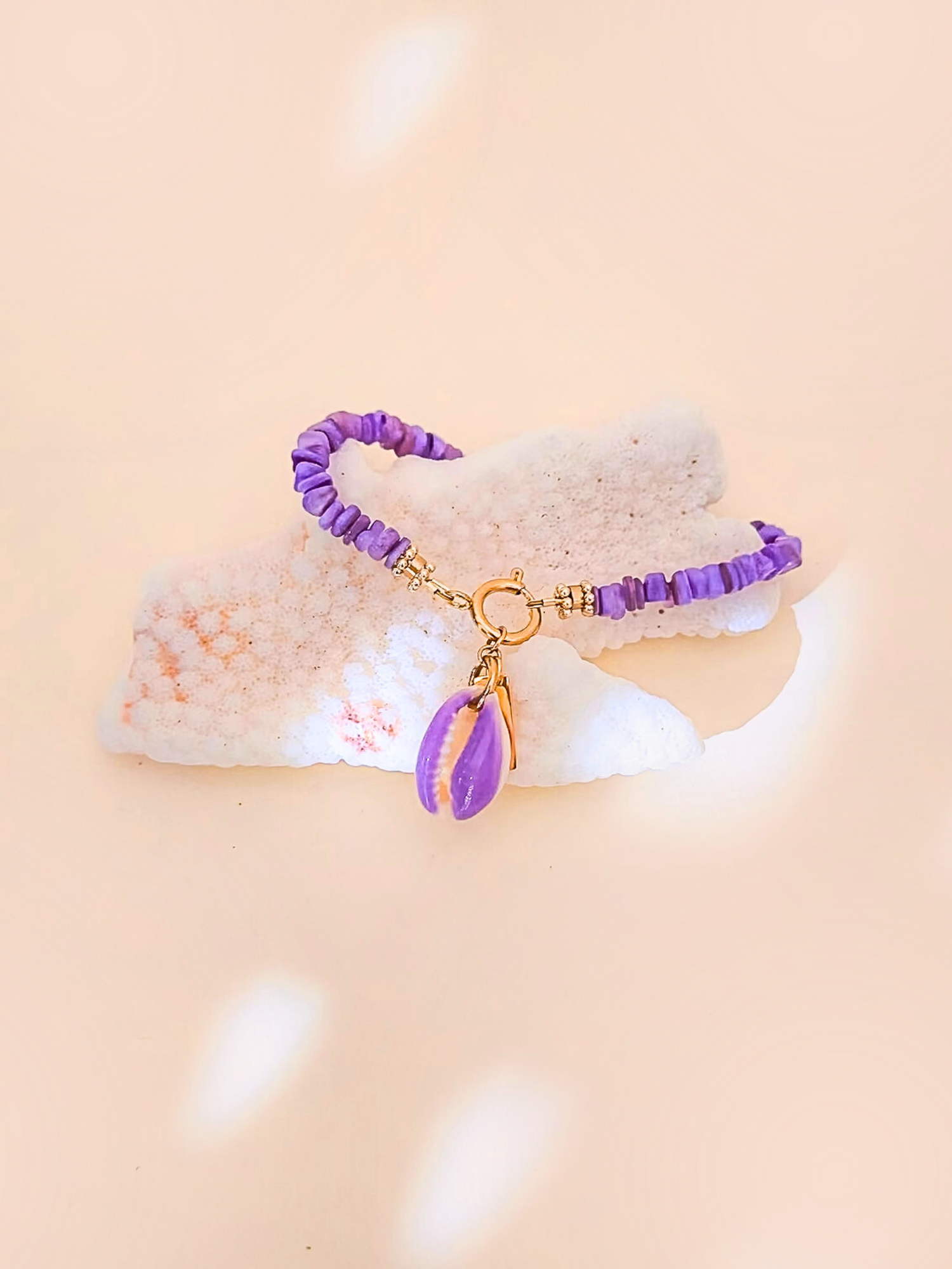 THE SINGLE CAURI BRACELET COLORBLOCK EDITION