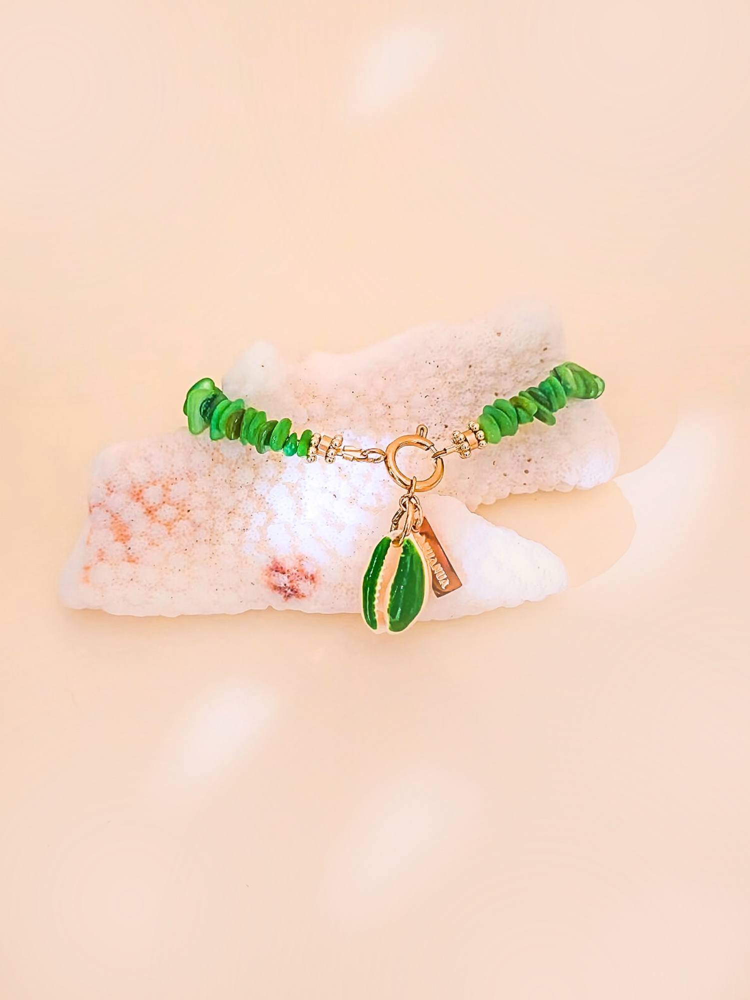 THE SINGLE CAURI BRACELET COLORBLOCK EDITION