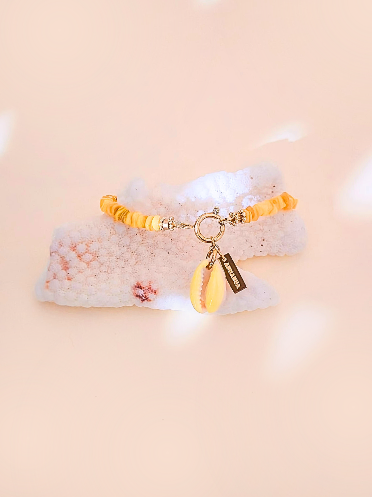 THE SINGLE CAURI BRACELET COLORBLOCK EDITION