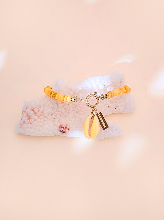 THE SINGLE CAURI BRACELET COLORBLOCK EDITION