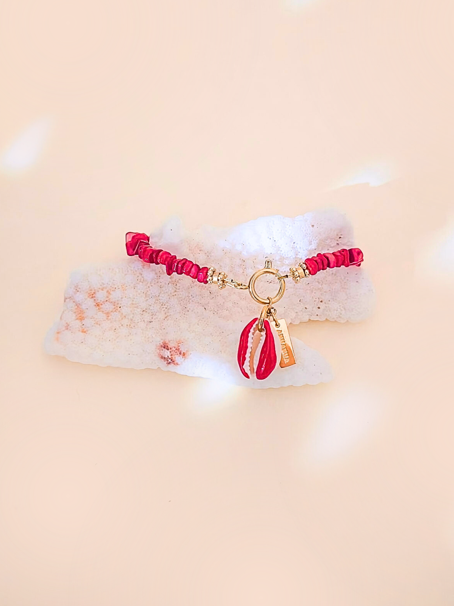 THE SINGLE CAURI BRACELET COLORBLOCK EDITION
