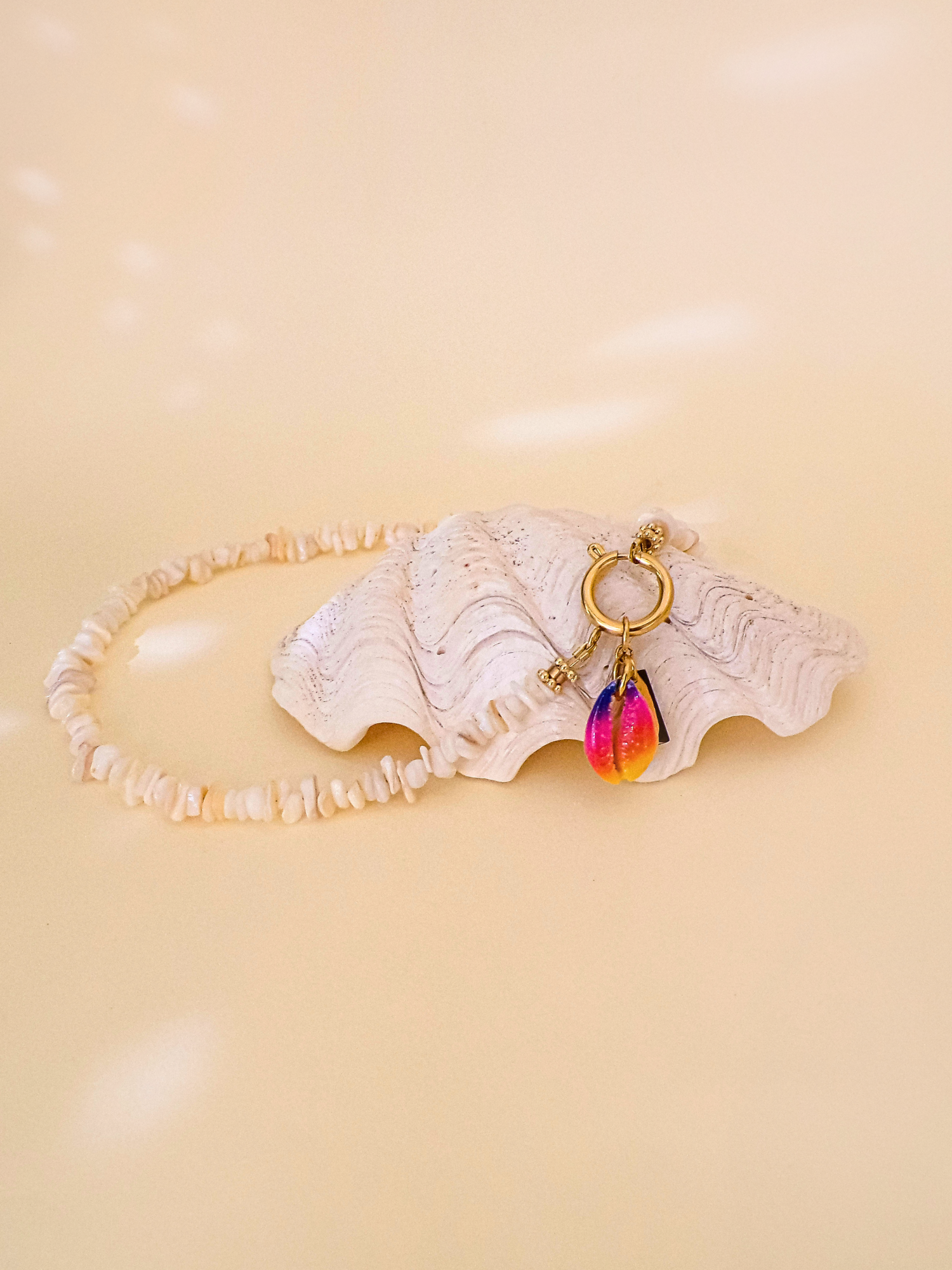 THE SINGLE CAURI CHOKER - ANUANUA Tahiti